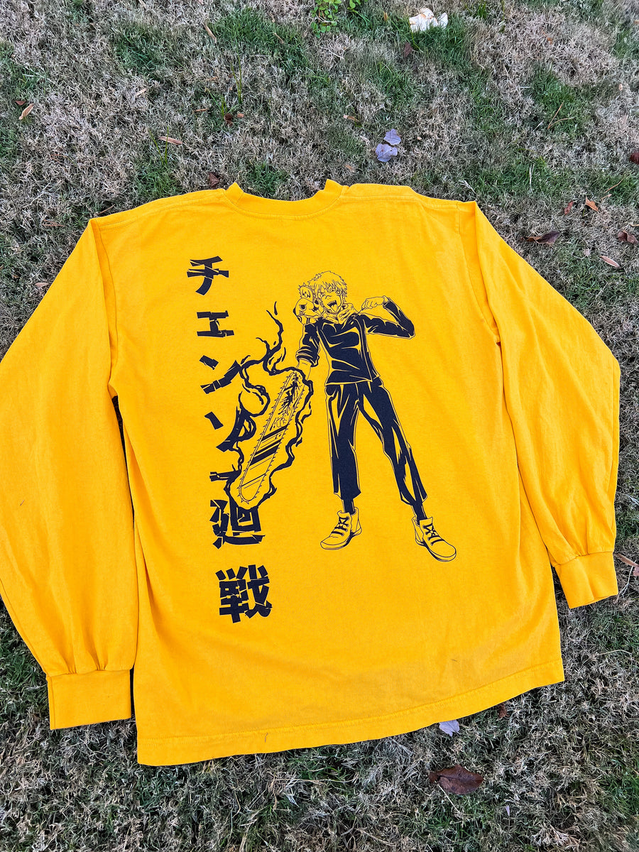DIVERGENT SAW Gold Long Sleeve T-Shirt