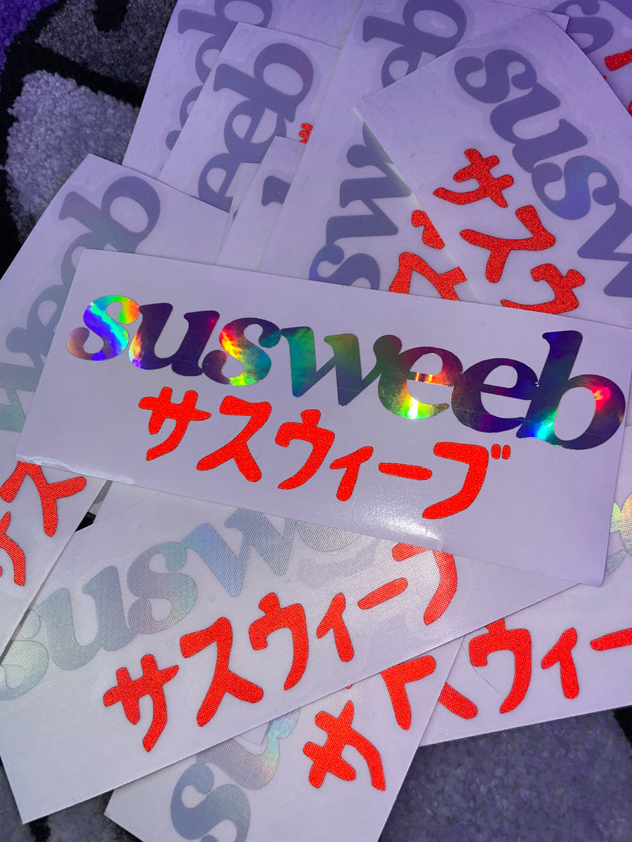 *LIMITED* SUSWEEB 2022 LOGO Dual Layer Diecut.