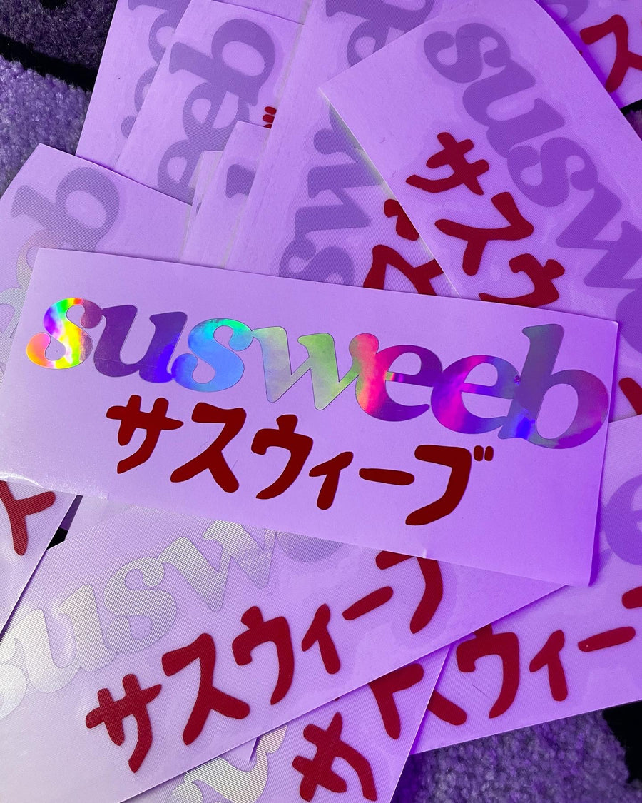 *LIMITED* SUSWEEB 2022 LOGO Dual Layer Diecut.